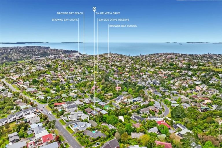 Photo of property in 2/4 Helvetia Drive, Browns Bay, Auckland, 0630