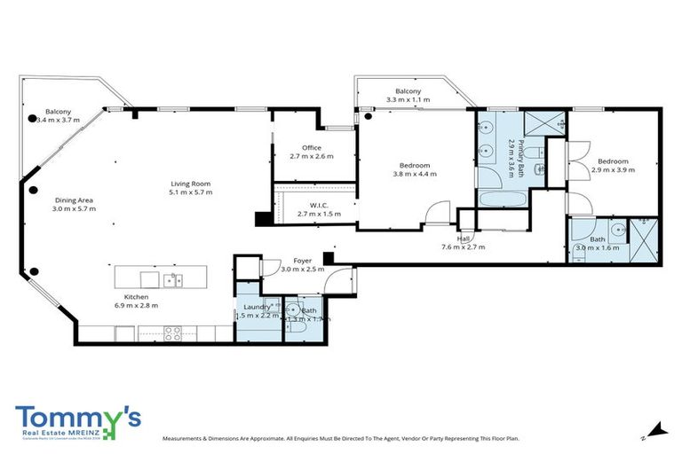 Photo of property in Piermont Apartments, 6f/82 Cable Street, Te Aro, Wellington, 6011