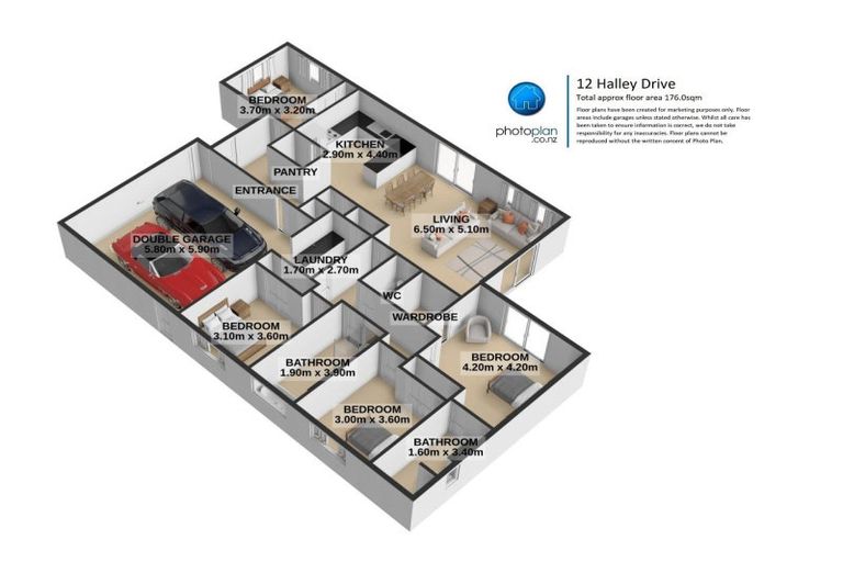 Photo of property in 12 Halley Drive, Chartwell, 3210