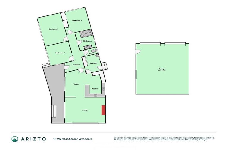 Photo of property in 18 Waratah Street, Avondale, Christchurch, 8061
