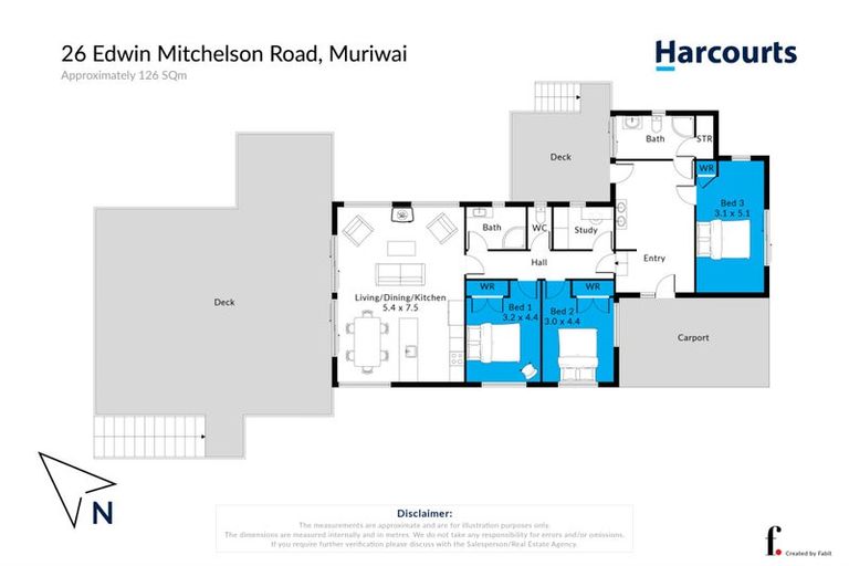 Photo of property in 26 Edwin Mitchelson Road, Muriwai, Waimauku, 0881