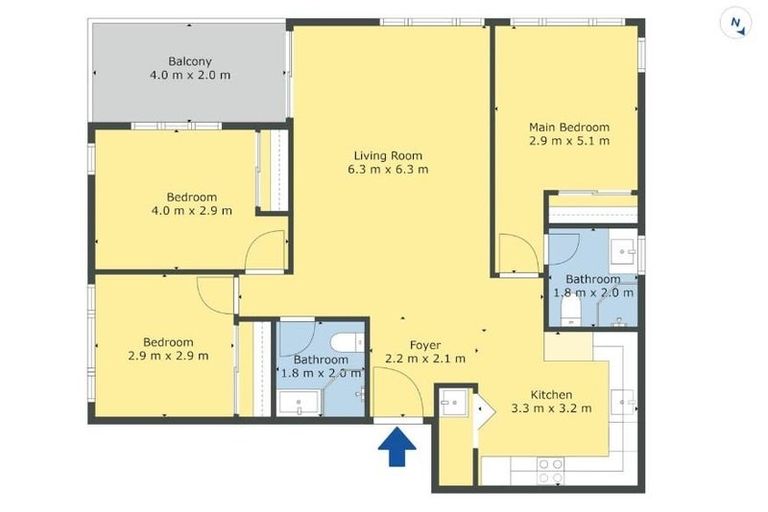 Photo of property in 201/1 Dishys Road, Flat Bush, Auckland, 2019