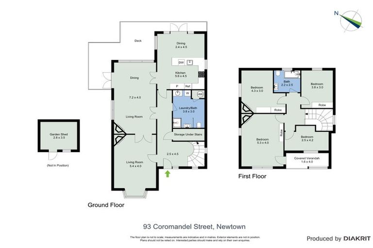 Photo of property in 93 Coromandel Street, Newtown, Wellington, 6021