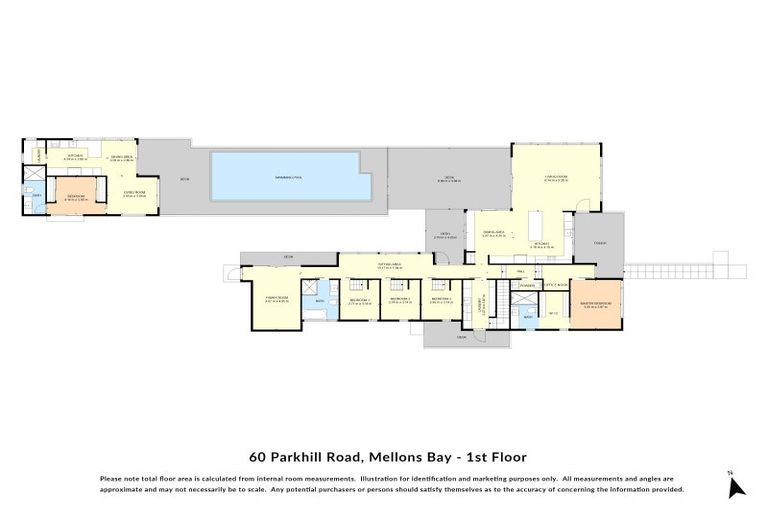 Photo of property in 60 Parkhill Road, Mellons Bay, Auckland, 2014