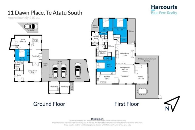 Photo of property in 11 Dawn Place, Te Atatu South, Auckland, 0610