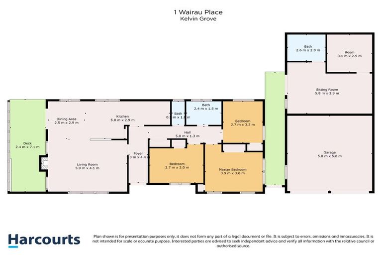 Photo of property in 1 Wairau Place, Kelvin Grove, Palmerston North, 4414