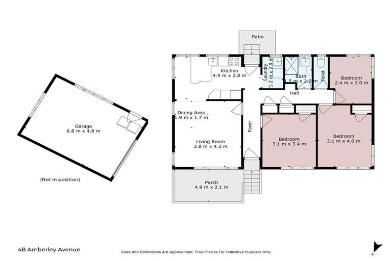 Photo of property in 48 Amberley Avenue, Te Atatu South, Auckland, 0610