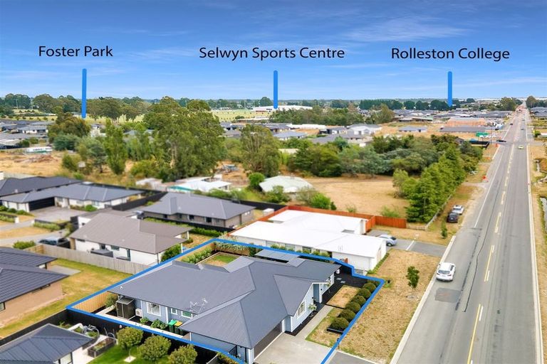 Photo of property in 539 Springston Rolleston Road, Rolleston, 7615