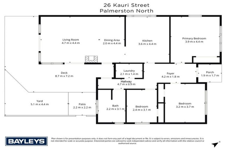 Photo of property in 26 Kauri Street, Roslyn, Palmerston North, 4414