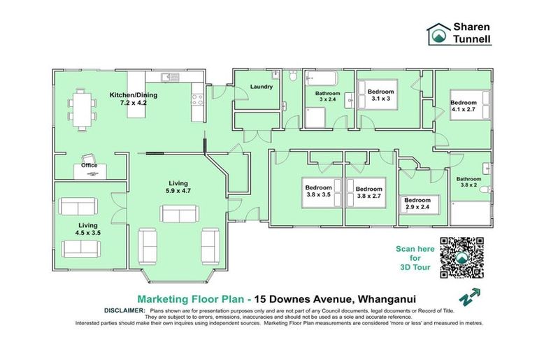 Photo of property in 15 Downes Avenue, Springvale, Whanganui, 4501