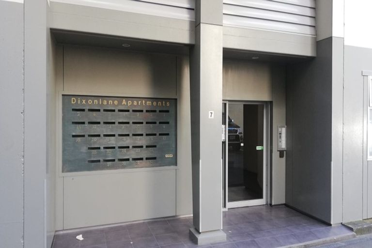 Photo of property in Dixonlane Apartments, 12/7 Feltex Lane, Te Aro, Wellington, 6011