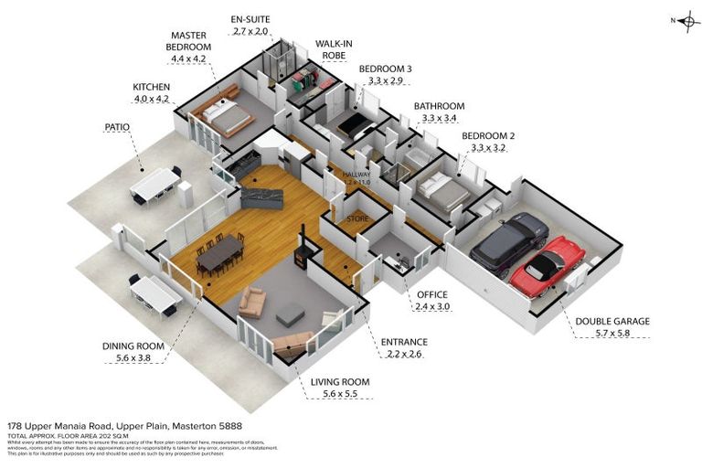 Photo of property in 178 Upper Manaia Road, Upper Plain, Masterton, 5888