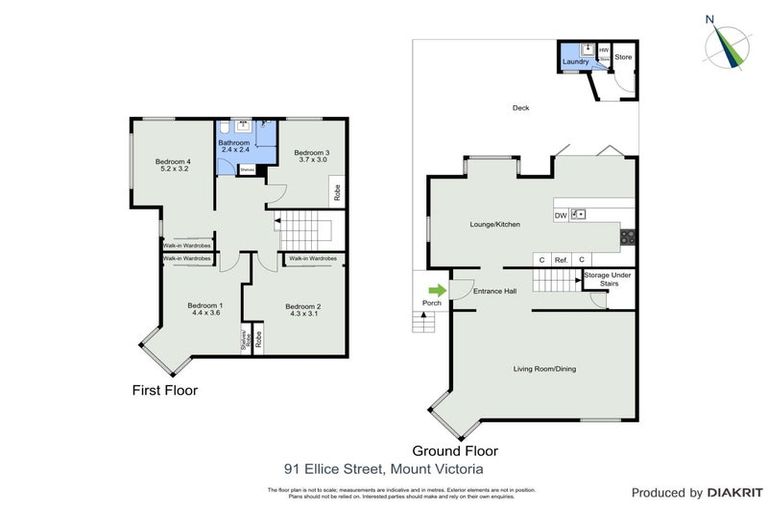 Photo of property in 51 Scarborough Terrace, Mount Victoria, Wellington, 6011