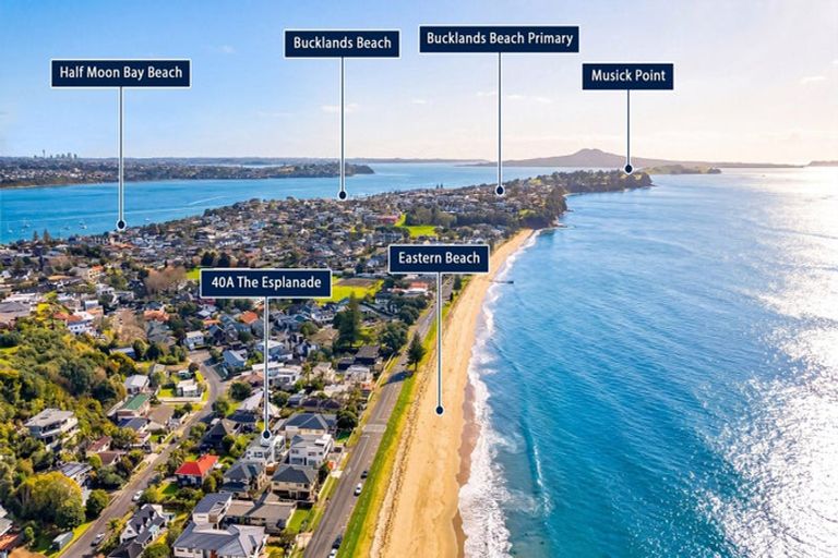 Photo of property in 40a The Esplanade, Eastern Beach, Auckland, 2012