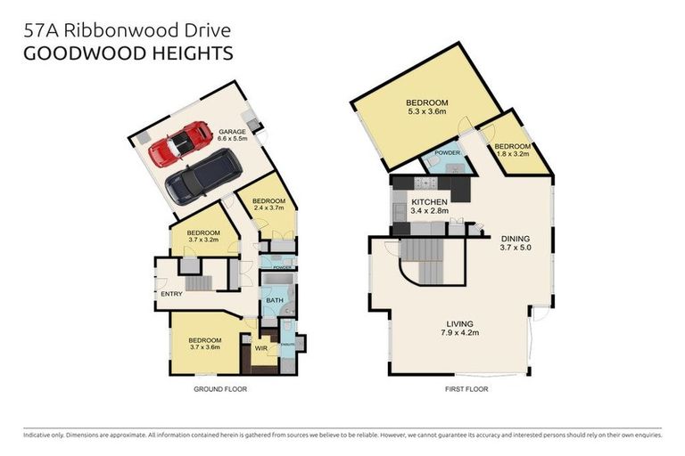 Photo of property in 57a Ribbonwood Crescent, Goodwood Heights, Auckland, 2105