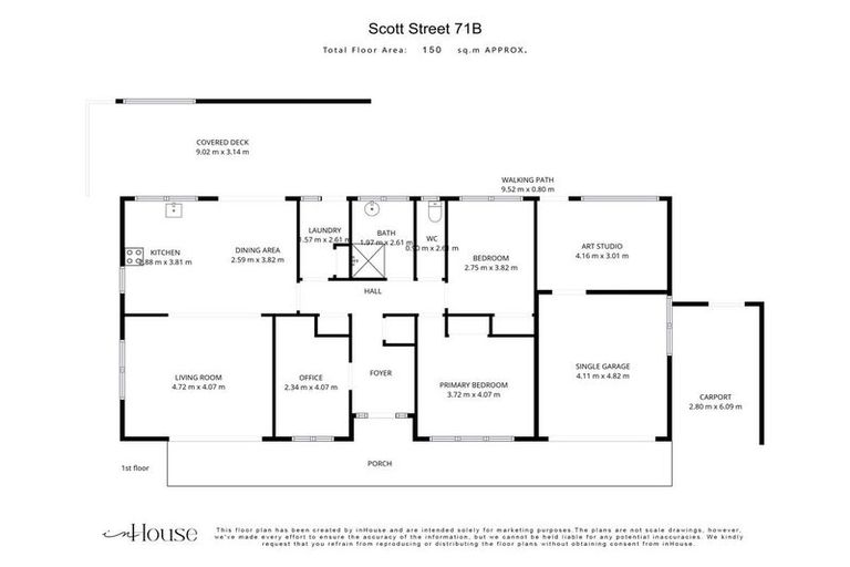 Photo of property in 71b Scott Street, Leamington, Cambridge, 3432