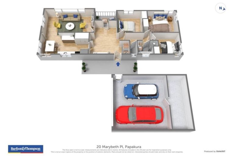 Photo of property in 20 Marybeth Place, Rosehill, Papakura, 2113