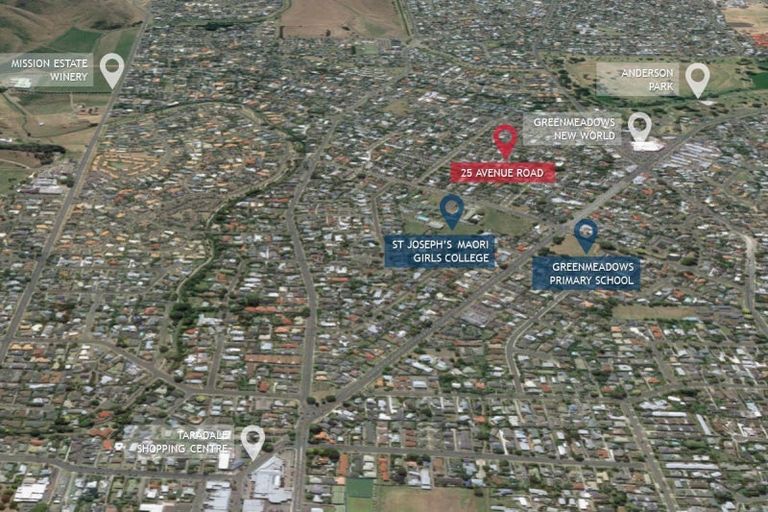 Photo of property in 25 Avenue Road, Greenmeadows, Napier, 4112