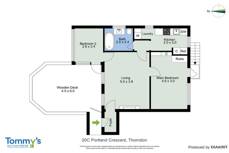 Photo of property in 20c Portland Crescent, Thorndon, Wellington, 6011