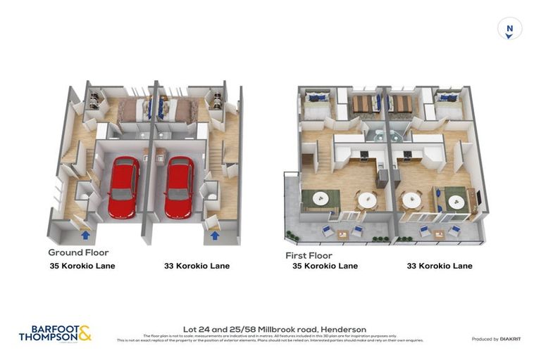 Photo of property in 33 Korokio Lane, Henderson, Auckland, 0612