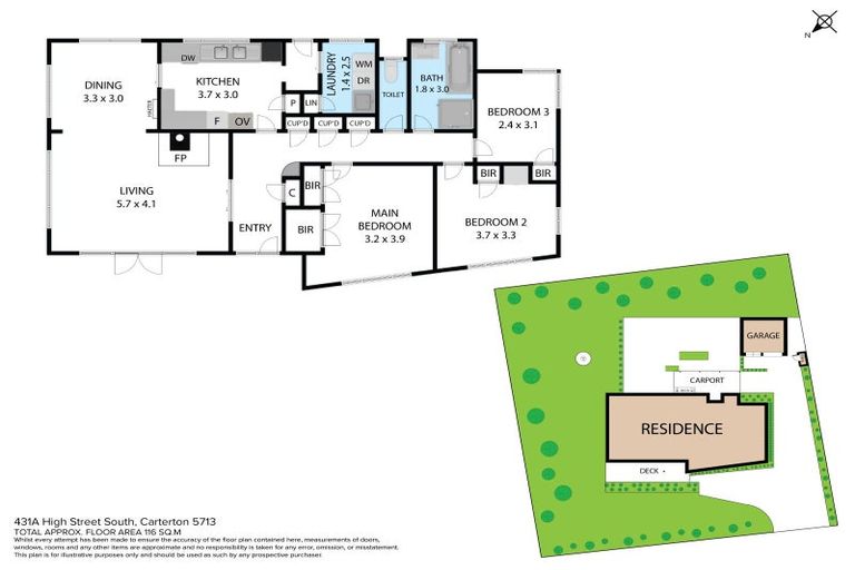 Photo of property in 431a High Street South, Carterton, 5713