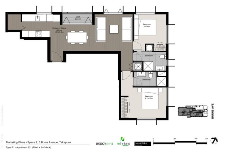 Photo of property in 3 Burns Avenue, Takapuna, Auckland, 0622