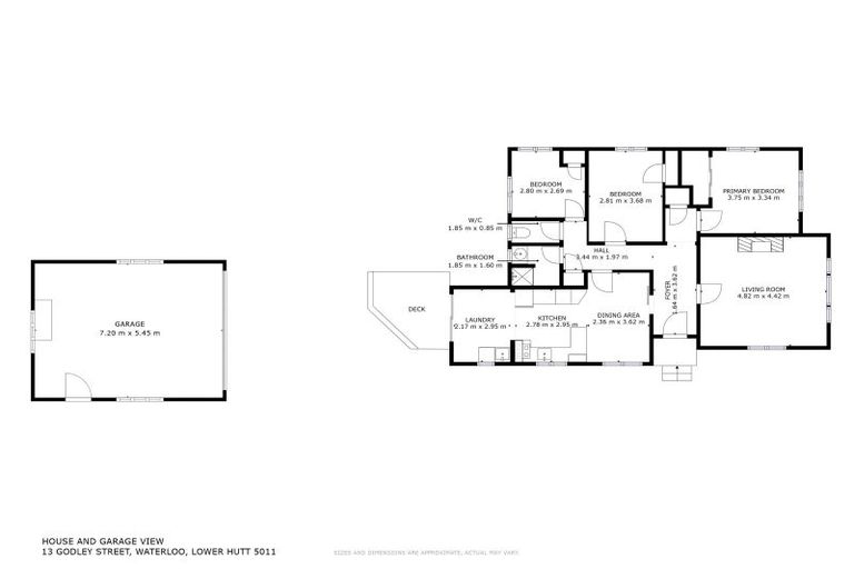 Photo of property in 13 Godley Street, Waterloo, Lower Hutt, 5011