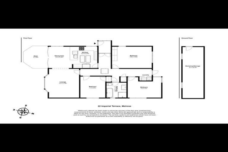 Photo of property in 22 Imperial Terrace, Melrose, Wellington, 6022