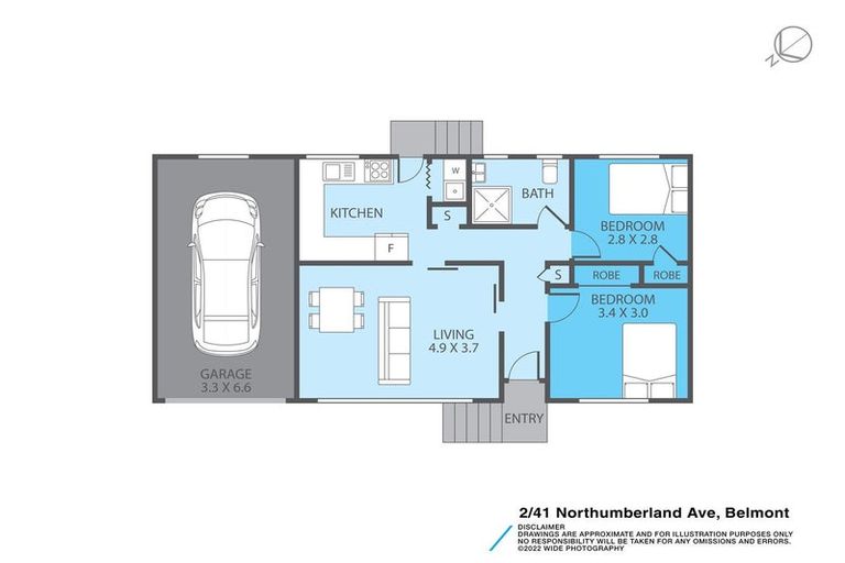 Photo of property in 2/41 Northumberland Avenue, Belmont, Auckland, 0622