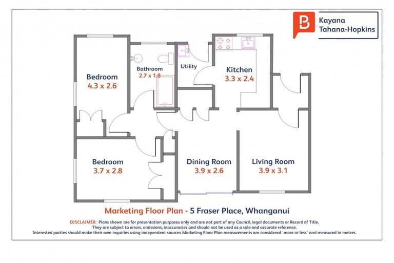 Photo of property in 5 Fraser Place, Aramoho, Whanganui, 4500