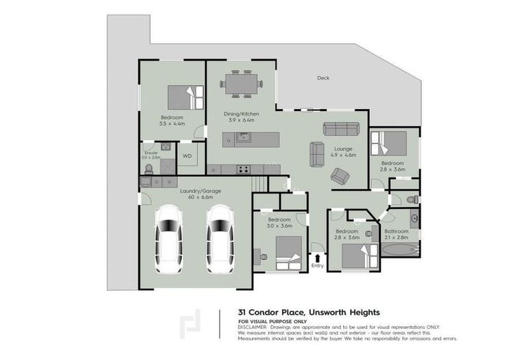 Photo of property in 31 Condor Place, Unsworth Heights, Auckland, 0632