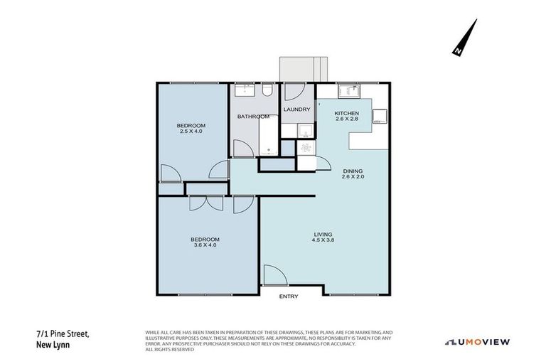 Photo of property in 7/1 Pine Street, New Lynn, Auckland, 0600