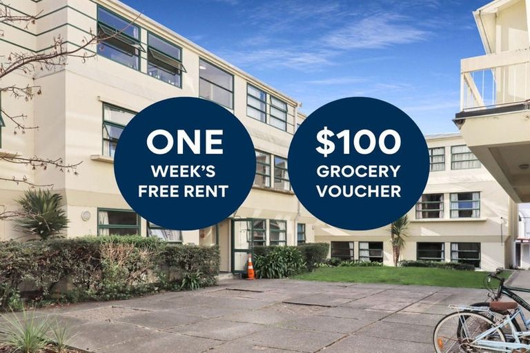 Photo of property in Te Awhina Apartments, 26/22 Sussex Street, Mount Cook, Wellington, 6021