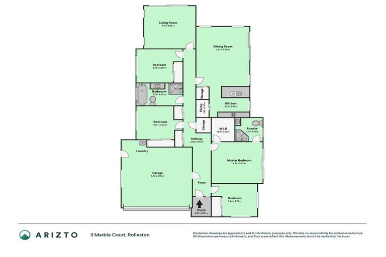 Photo of property in 3 Marble Court, Rolleston, 7614