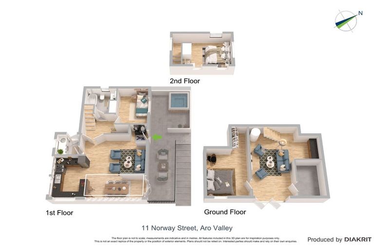 Photo of property in 11 Norway Street, Aro Valley, Wellington, 6012