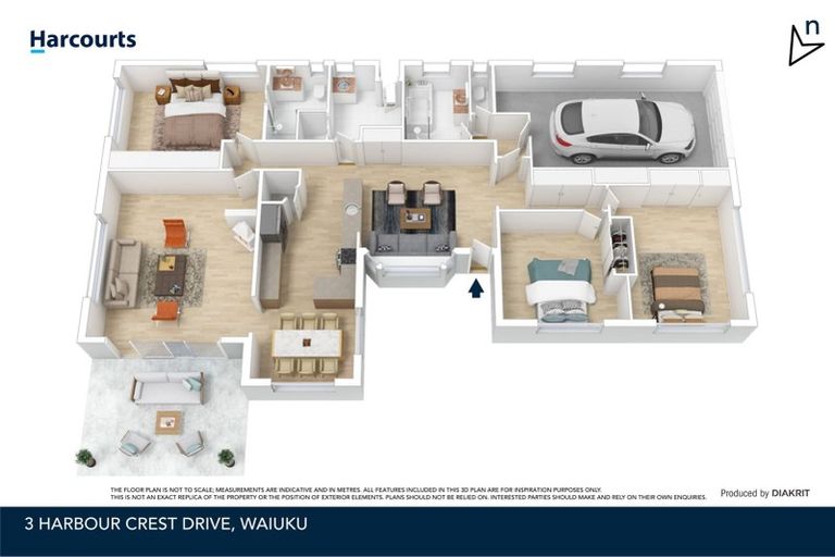 Photo of property in 3 Harbour Crest Drive, Waiuku, 2123