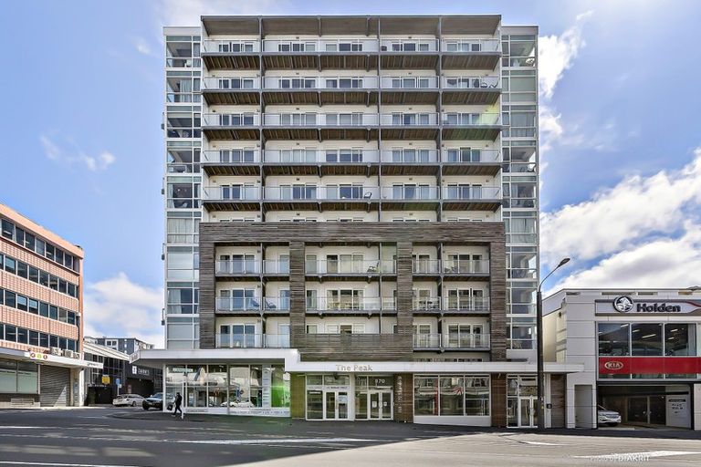 Photo of property in The Peak Apartments, 703/170 Taranaki Street, Te Aro, Wellington, 6011