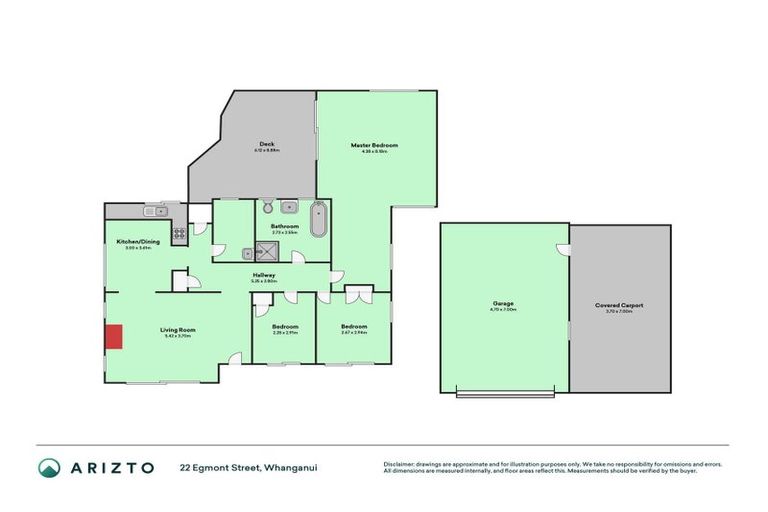 Photo of property in 22 Egmont Street, Castlecliff, Whanganui, 4501