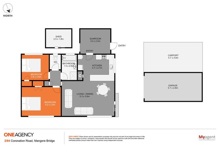 Photo of property in 2/84 Coronation Road, Mangere Bridge, Auckland, 2022