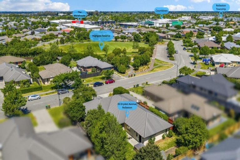 Photo of property in 35 Dryden Avenue, Rolleston, 7614