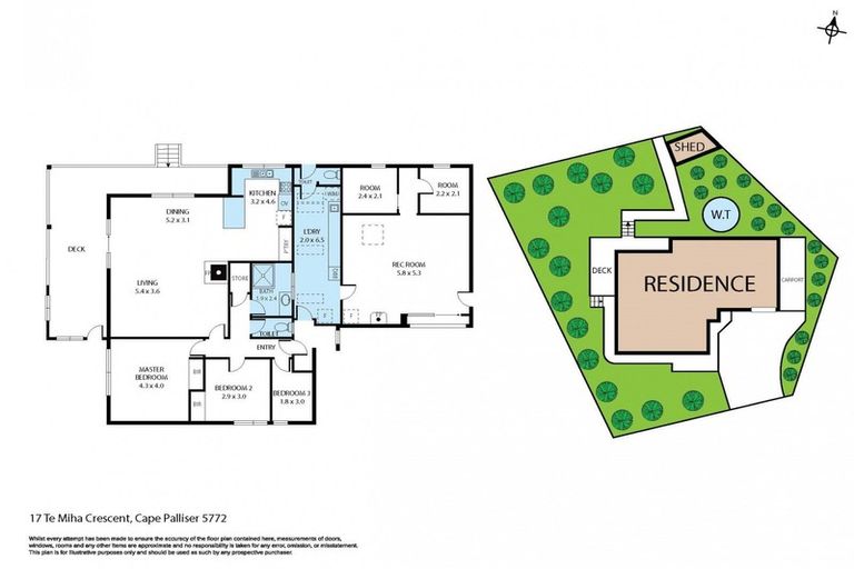 Photo of property in 17 Te Miha Crescent, Cape Palliser, Featherston, 5772