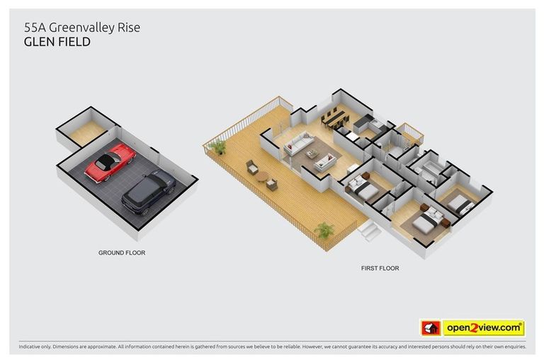 Photo of property in 1/55 Greenvalley Rise, Glenfield, Auckland, 0629