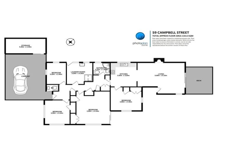 Photo of property in 59a Campbell Street, Leamington, Cambridge, 3432