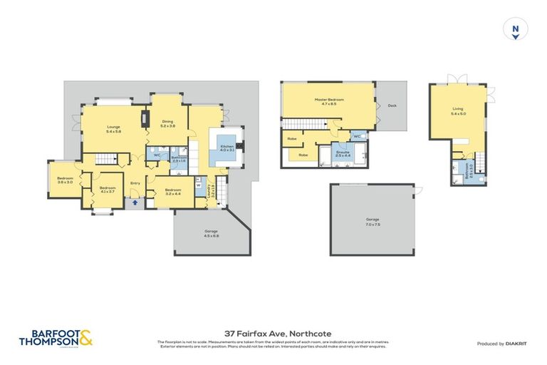 Photo of property in 37 Fairfax Avenue, Northcote, Auckland, 0627