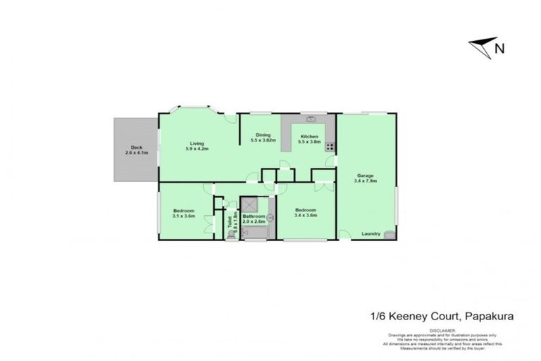 Photo of property in 1/6 Keeney Court, Papakura, 2110