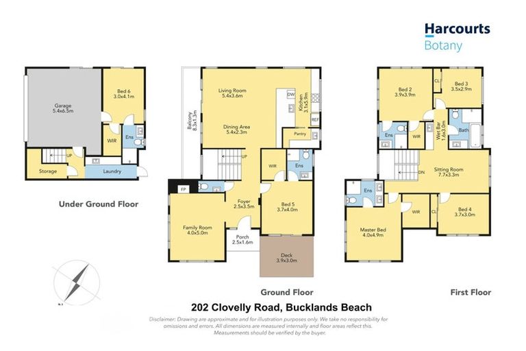 Photo of property in 202 Clovelly Road, Bucklands Beach, Auckland, 2012