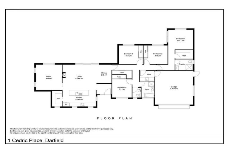 Photo of property in 1 Cedric Place, Darfield, 7510