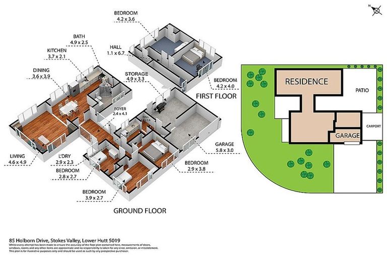 Photo of property in 85 Holborn Drive, Stokes Valley, Lower Hutt, 5019