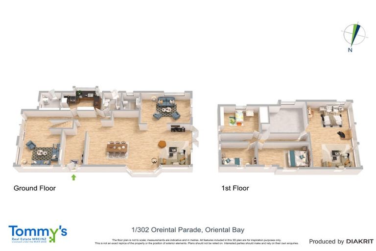 Photo of property in 1/302 Oriental Parade, Oriental Bay, Wellington, 6011