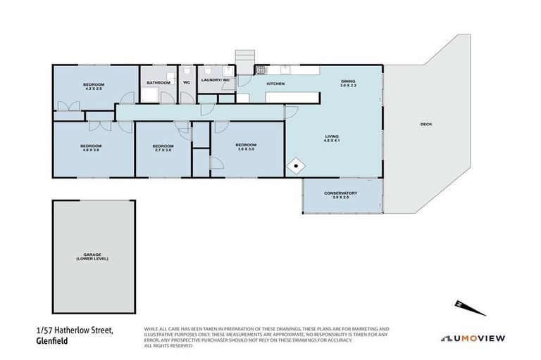 Photo of property in 1/57 Hatherlow Street, Glenfield, Auckland, 0629